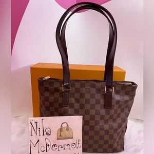 🛑 Sold 🛑 Cabas Piano Damier ebene